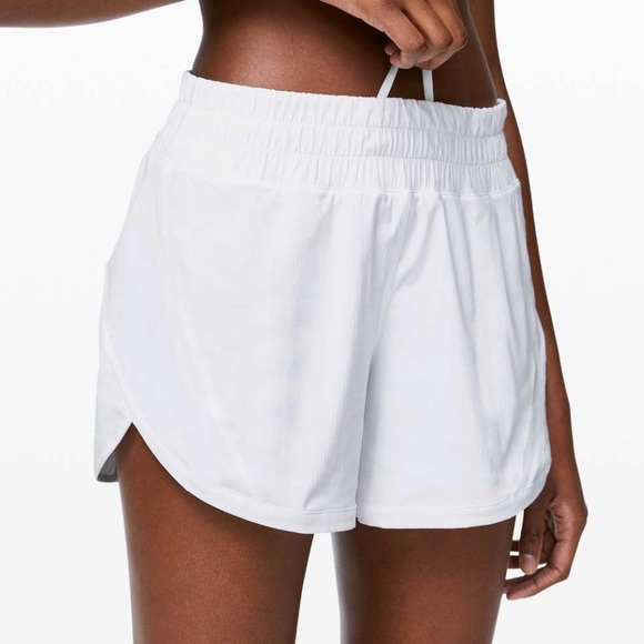 lululemon athletica Pants - [SOLD] Lululemon Track That Short MR 5” White